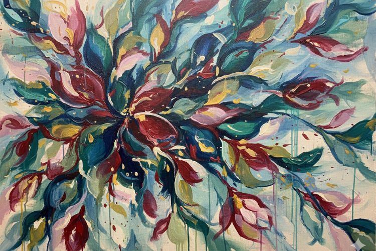 Abstract Floral Art