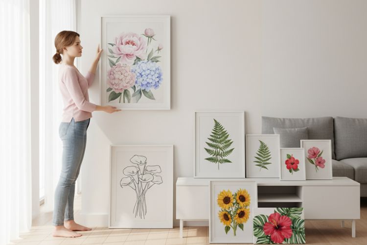 Choose the Right Floral Artwork Online
