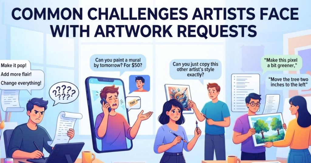 Common Challenges Artists Face With Artwork Requests