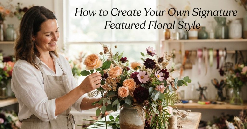 Create Your Own Signature Featured Floral Style