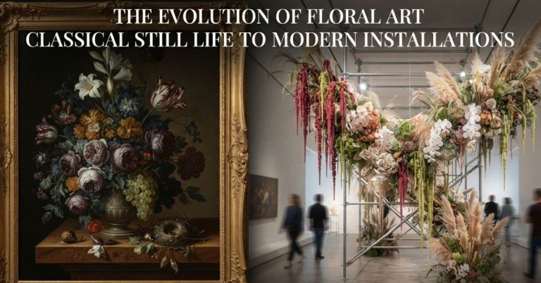Evolution of Floral Art From Classical Still Life to Modern Installations